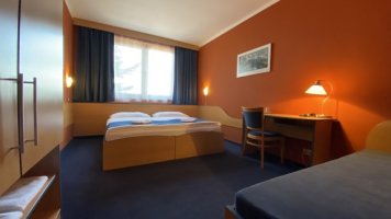 Dvoulůžkový pokoj standard | Hotel U Milína